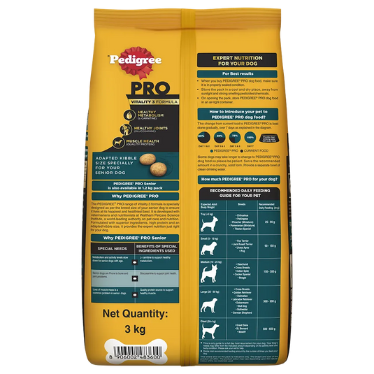 PEDIGREE® Professional Senior Dog Food