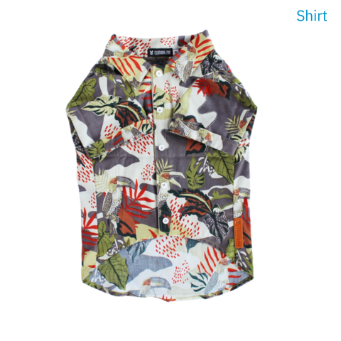 Tropical Style Dog Shirt