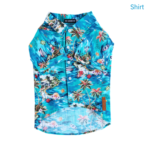 Tropical Breeze Dog Shirt