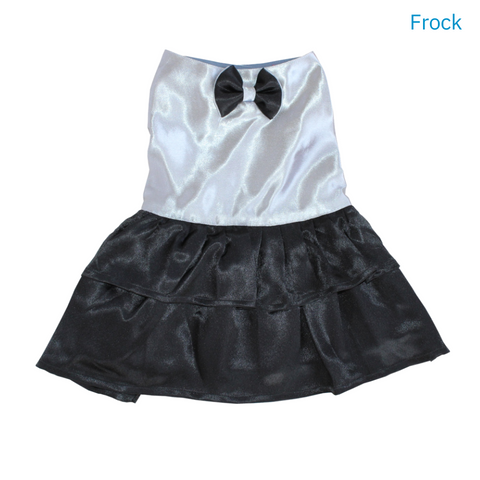 Tuxedo Bow Frock