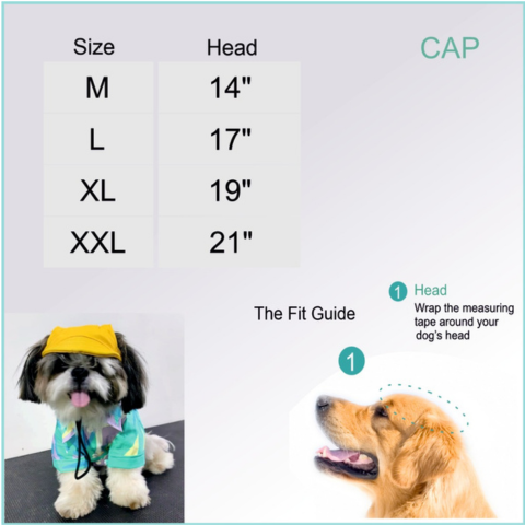 Adjustable  Dog Caps