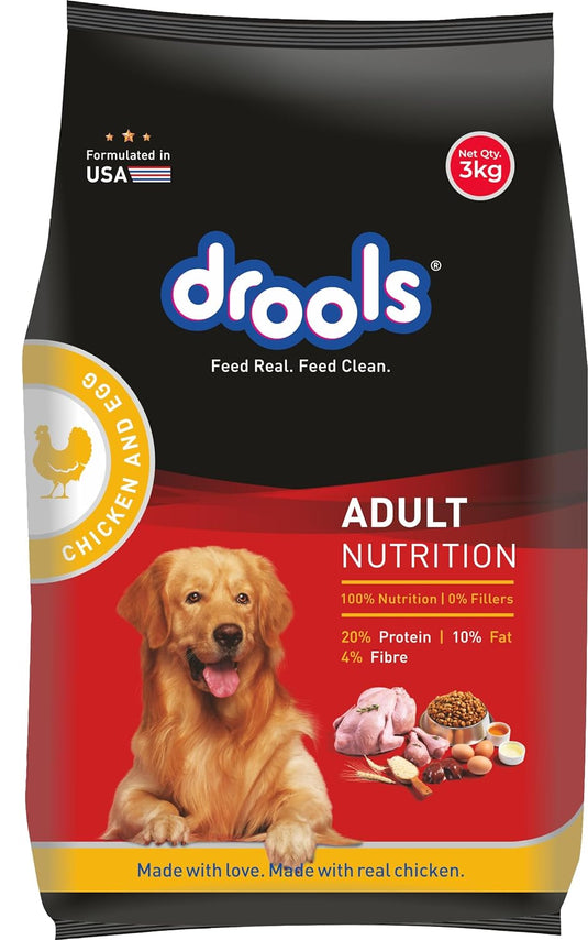 Drools Adult Dry Dog Food Chicken and Egg