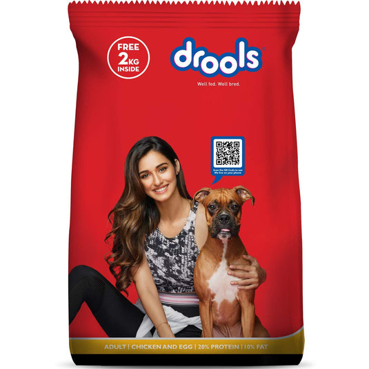 Drools Adult Dry Dog Food Chicken and Egg