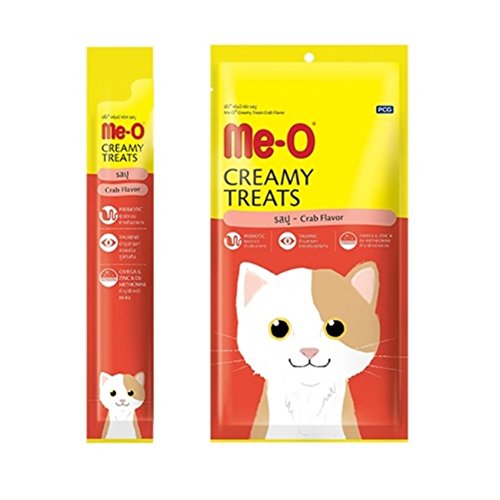 MeO Perfect Companion Creamy Treats with Crab for Cats and Kittens