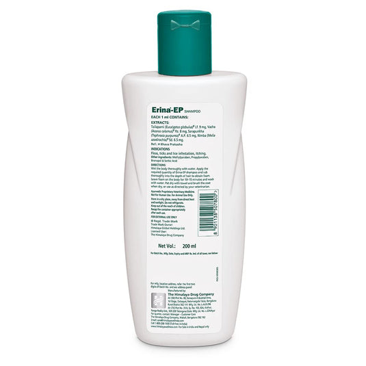 Himalaya Erina Ep Shampoo For Dogs And Cats