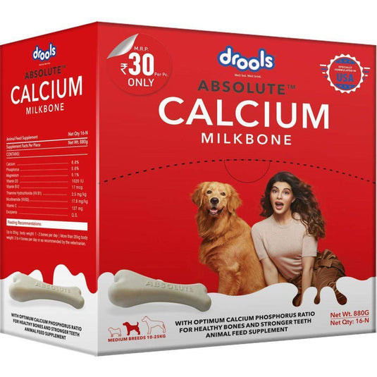 Drools Absolute Calcium Milk Bone- Medium Breed