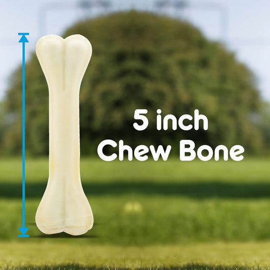 Purepet Dog Treat Chew Bones,10.16Cm 160g Pack of 4 Bones