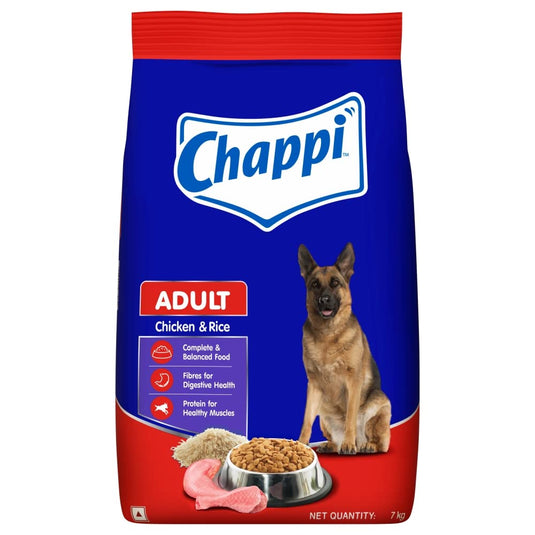 Chappi Adult Dry Dog Food, Chicken & Rice