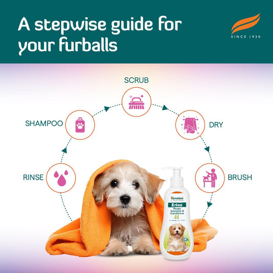 Himalaya Erina Puppy Shampoo & Conditioner 200 ml