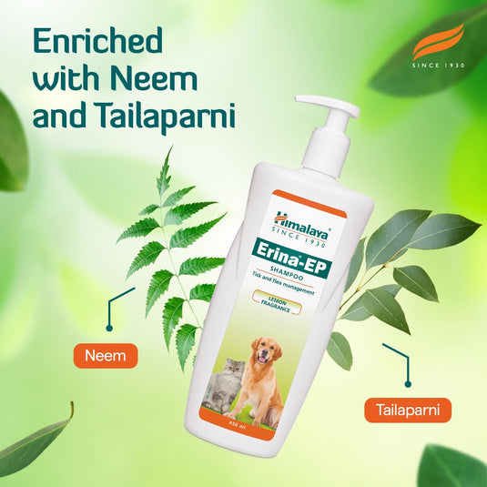 Himalaya Erina Ep Shampoo For Dogs And Cats