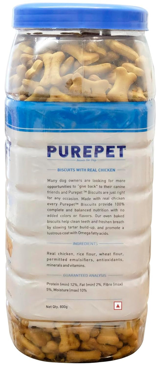 Purepet Dog Treat Biscuits, Milk Flavour