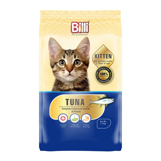 Billi Real Tuna in Kitten Cat Food / BILLI cat food Real Chicken