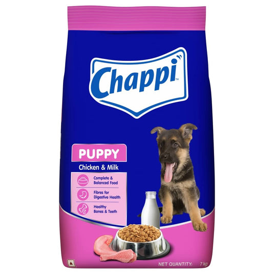 Chappi Puppy Dry Dog Food, Chicken & Milk Flavour