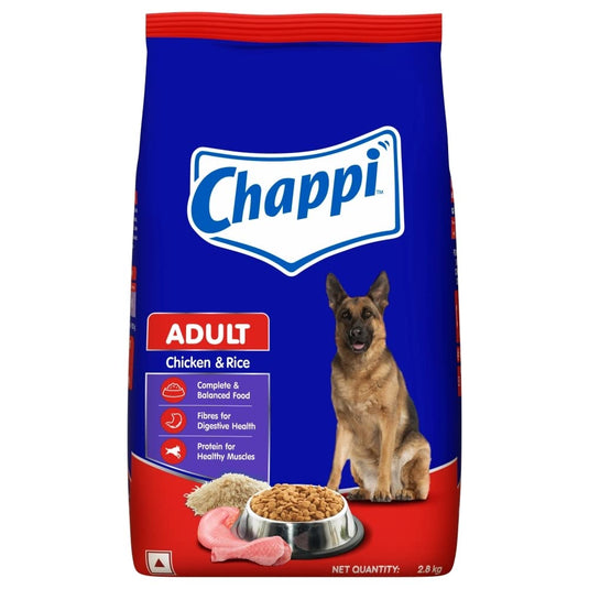 Chappi Adult Dry Dog Food, Chicken & Rice