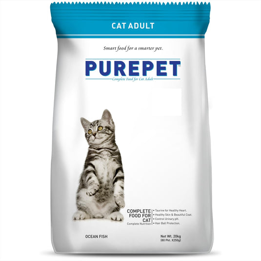 Purepet Adult Dry Cat Food Ocean Fish Flavour