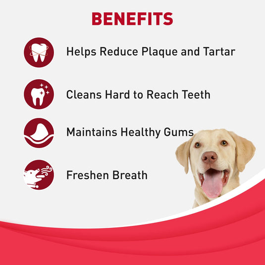 Drools Dr. Dent Oral Care Sticks (For Medium Breed Dog/ Large Breed Dog),