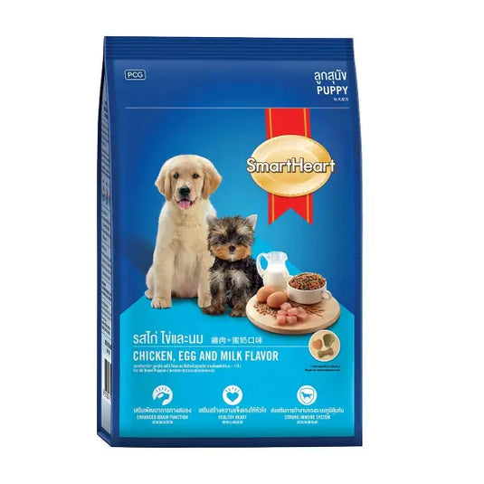 SmartHeart Chicken with Egg & Milk Puppy Dry Food