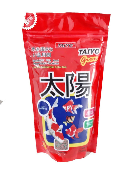 TAIYO Grow Pellet Fish Food Pouch for All Life Stages, 200g(pack of 3)