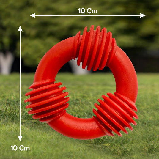 Drools Dog Trio Bolt Ring Toy