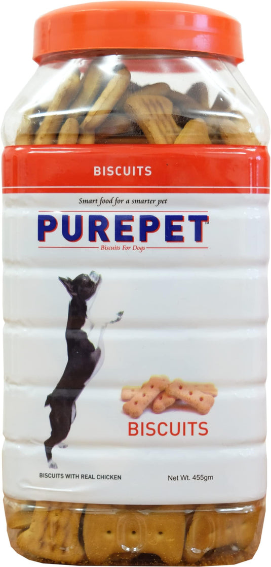 PUREPET Dog Biscuit Treats Real Chicken Flavour