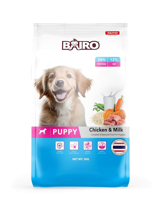 Bairo Puppy Chicken & Milk Dog Food