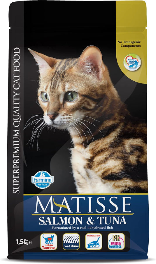 FARMINA Matisse Dry Cat Food, Adult,  Salmon and Tuna