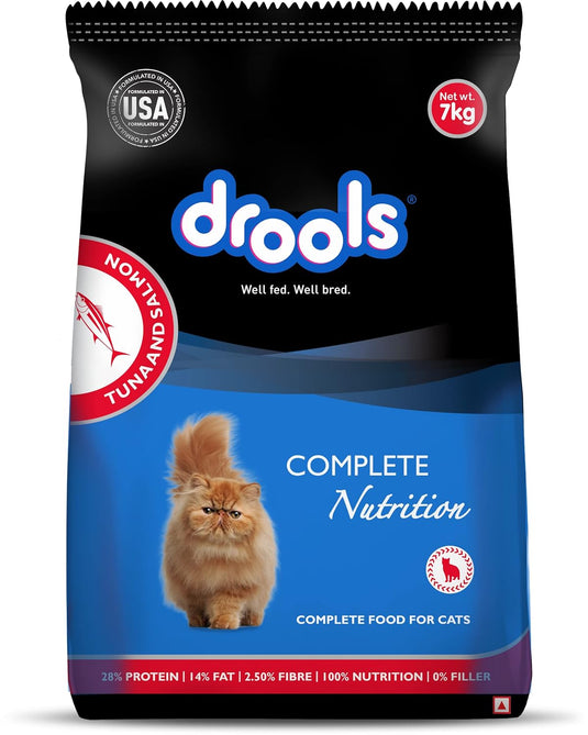 Drools Adult Dry Cat Food Tuna and Salmon Flavour