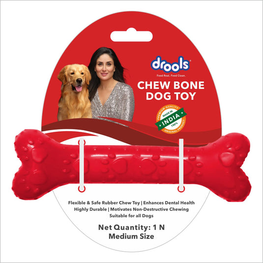 Drools Chew Bone Teething Dog Toy