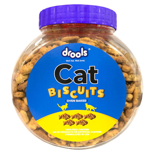 Drools Cat Treat Biscuits Real Chicken Flavor