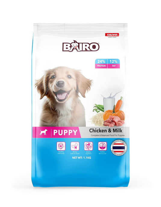 Bairo Puppy Chicken & Milk Dog Food