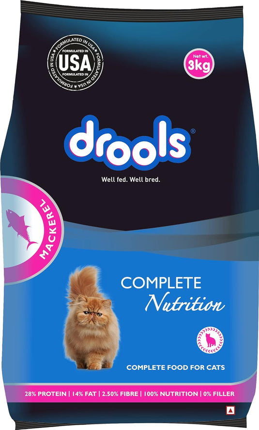 Drools Adult Dry Cat Food ,Mackeral Flavour