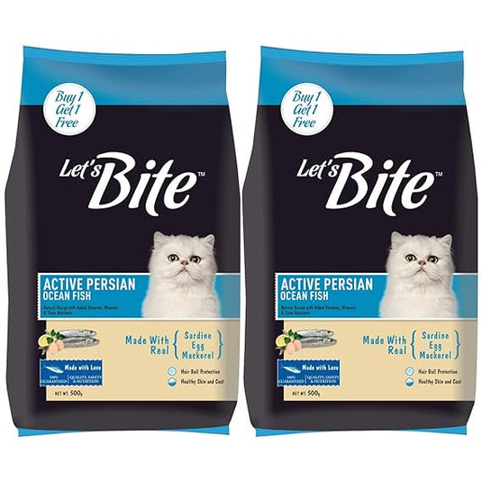 Let's Bite Persian Dry Cat Food,Ocean Fish