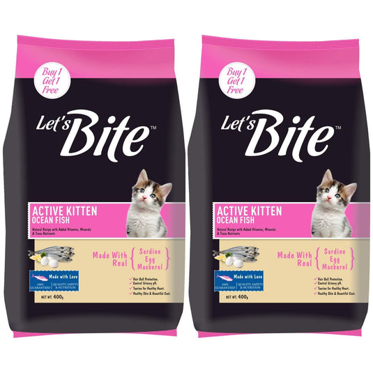 Let's Bite Active Kitten Dry Cat Food