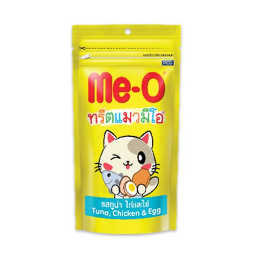 MeO TREATS TUNA CHICKEN & EGG