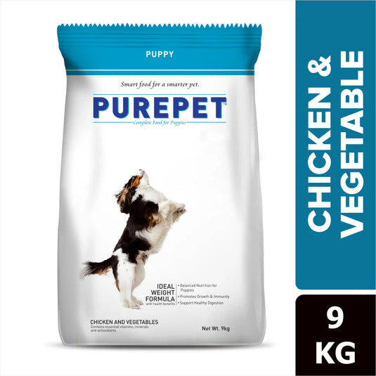 Purepet Chicken & Vegetable Puppy Dog Dry Food