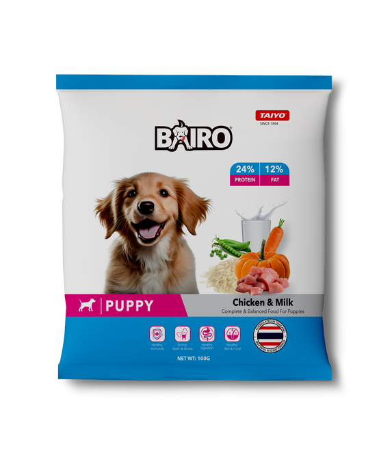 Bairo Puppy Chicken & Milk Dog Food