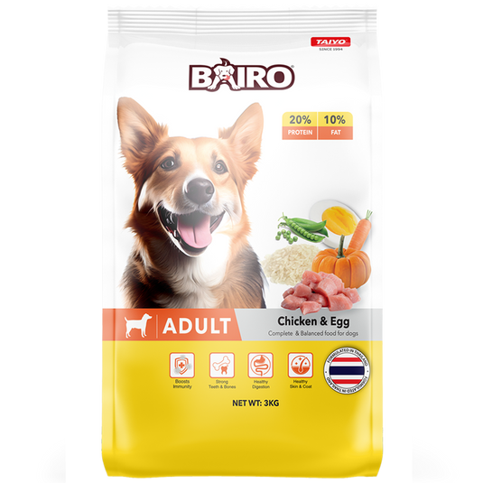 Bairo Adult Chicken & Egg Dog Food