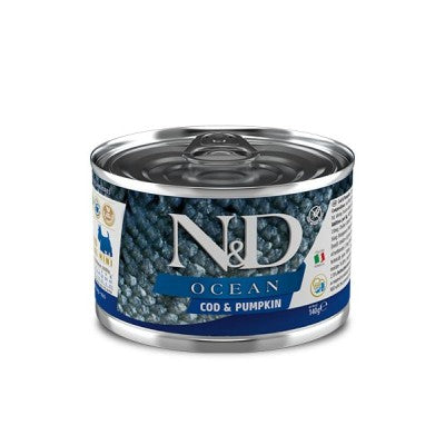 Natural And Delicious Ocean Wet Food Cod Adult Mini