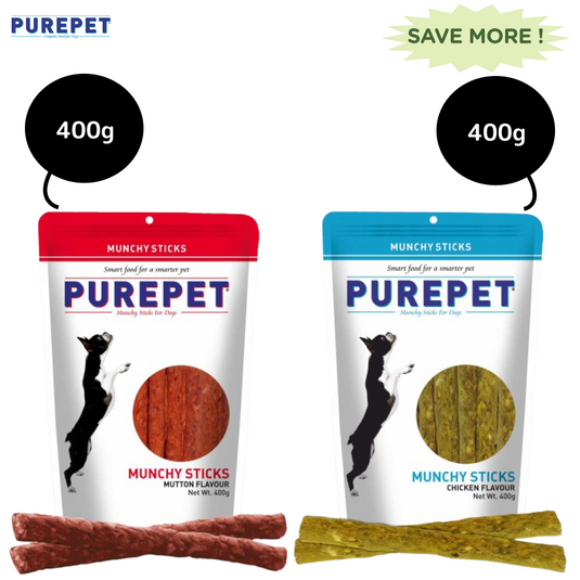 PUREPET MUNCHY STICK FOR DOG/CHICKEN MUNCHY /MUTTON MUNCHY