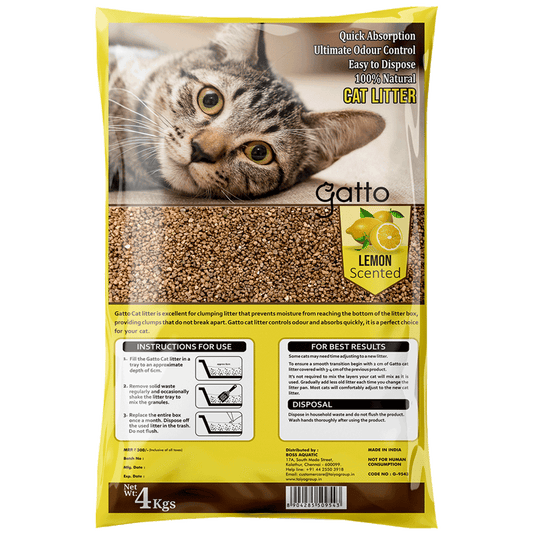 Gatto Cat Litter – Lemon