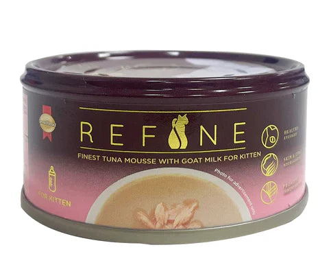 Smart Heart Refine Finest Tuna Mousse withgoat Milk Indulgence Adult Cat Food Can