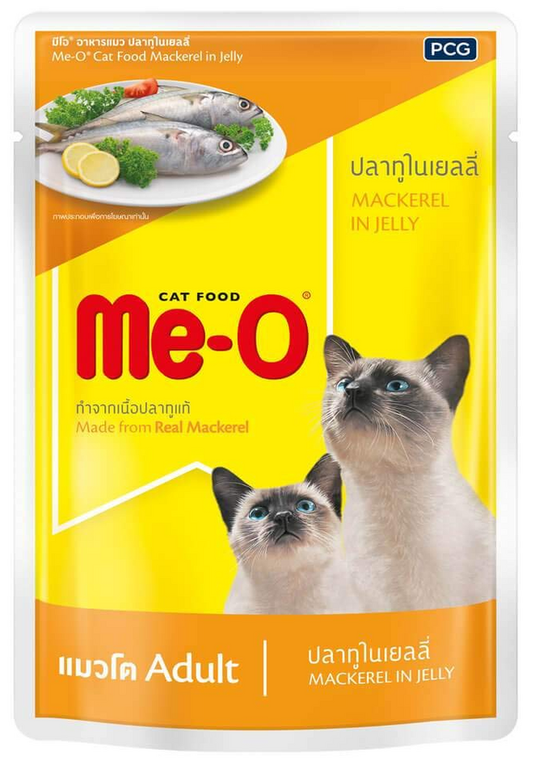 MeO Wet Cat Food - Mackerel, 80g