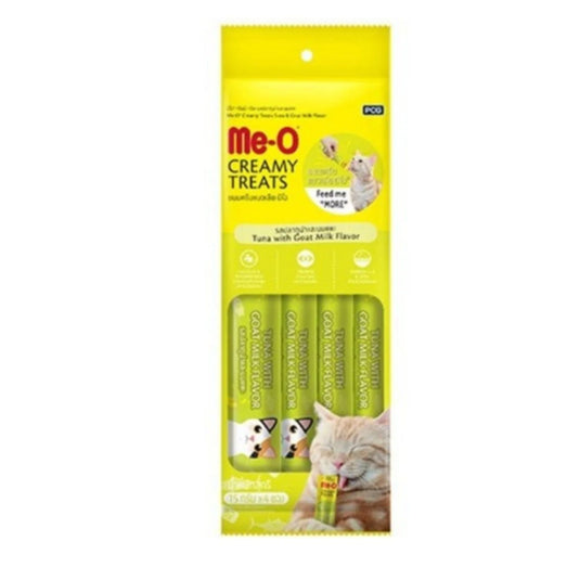 MeO Cat Creamy Treat TUNA,gOAT MILK