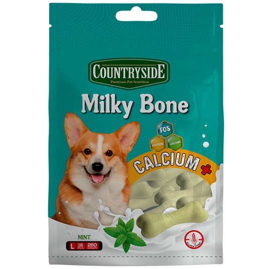 COUNTRYSIDE Milky Bone Treat for All Dog of All Ages,