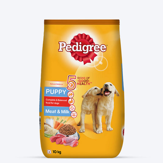 Pedigree Puppy Dry Dog Food, Meat & Milk