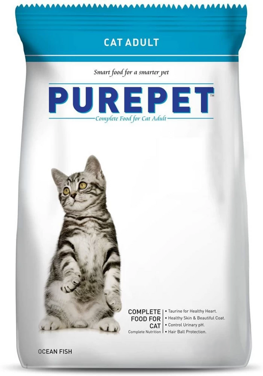 Purepet Ocean Fish Adult Cat Dry Food