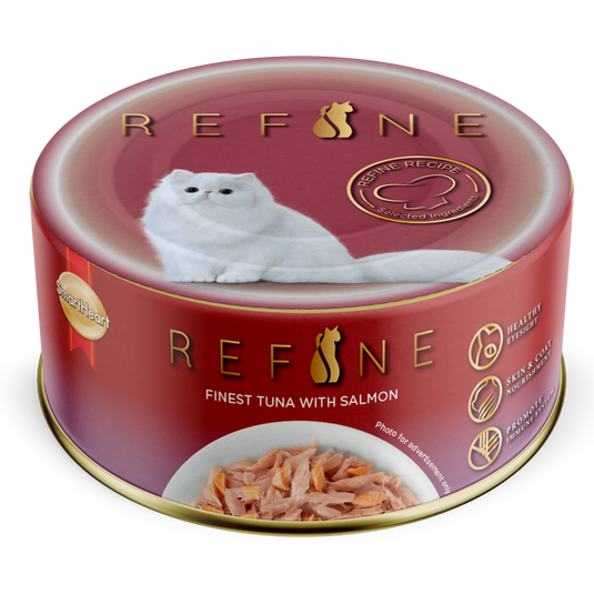 SmartHeart Refine Can Finest Tuna With Salmon Wet Cat Food