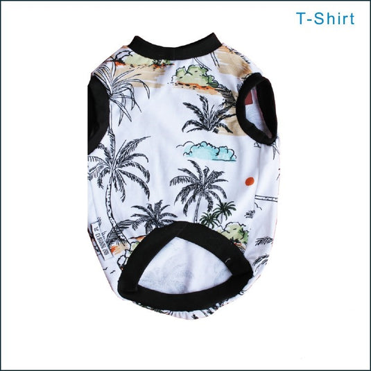 Tropical Breeze Dog T-Shirt