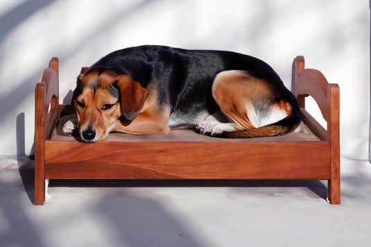 Classic Wooden Pet Bed - Dog