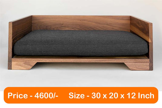 Contemporary Wooden Pet Bed